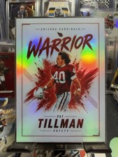Pat Tillman #40 Silver Refractor Custom Arizona Cardinals Card