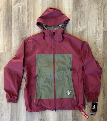 Volcom Snow Jacket Arthur Longo 3L Size M Waterproof Men's NEW