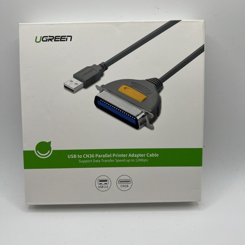 USB 2.0 to CN36 Parallel Printer Adapter Cable 10 Ft, New - Picture 1 of 3