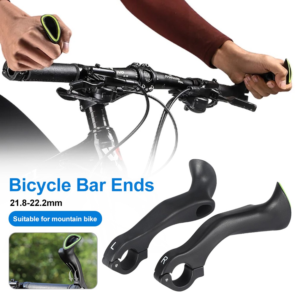 Ergonomic Bar Ends Grip For 21.8-22.2mm Mtb Bike Handlebar Extender