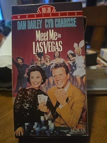 Meet Me in Las Vegas (VHS, 1991) Dan Dailey, Cyd Charisse, MGM Musical Comedy - Picture 2 of 4