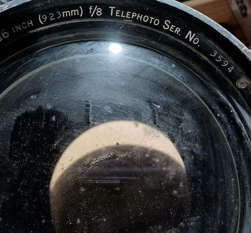 BELL & HOWELL TYPE I 36" F/8  TELEPHOTO LENS W/ K-38 Shutter +  - Picture 4 of 9