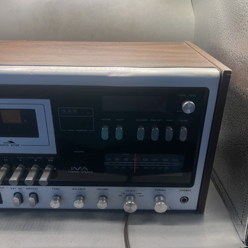 Vintage Craig IMA Stereo System PS 2000 Radio Alarm Clock Cassette | - Picture 6 of 15