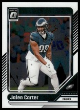 2024 Donruss Optic #163 Jalen Carter Philadelphia Eagles