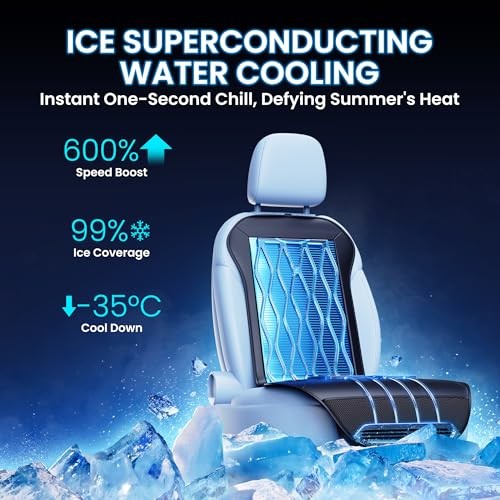 Semiconductor Cooling Car Seat Covers (Front Seat) - 12V-24V Fast Cooling Seat - Picture 4 of 8