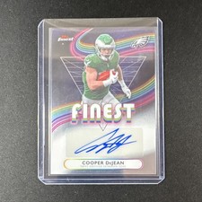 Topps 2025 Finest Football Cooper DeJean Eagl...