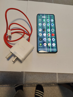 OnePlus 10 Pro 5g 256gb 12GB entsperrt, grün, Displayschaden funktioniert OK