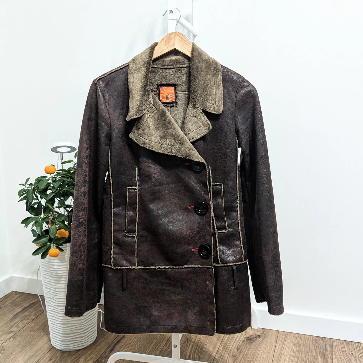 Veste Noire Cop Copine Taille 38 (équivalent US S-M) - Style Chic Et Décontracté - Légère Et Facile à Porter
