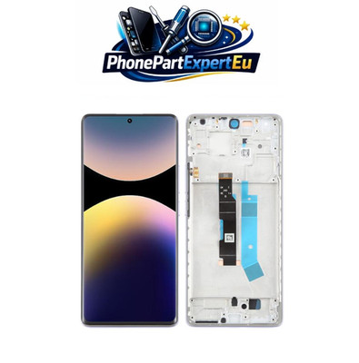 Original AMOLED LCD Screen for Xiaomi Redmi Note 14 Pro 4G Blue