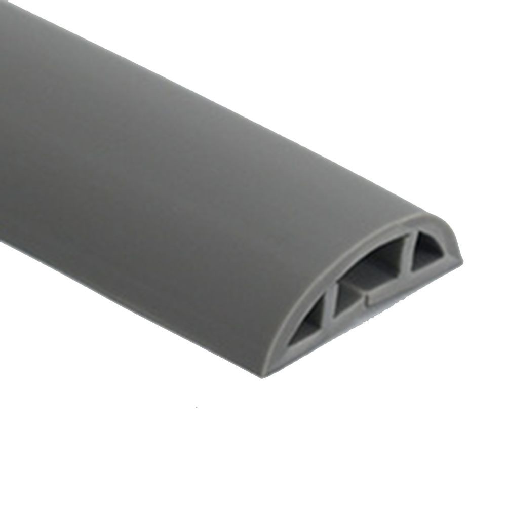 Easy Install Ground Cable Duct Antistepping PVC Floor Transition Strip