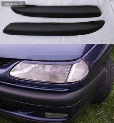 Front Eyebrows/ Headlight covers/ mask for Renault Laguna I 94-01 GT RS