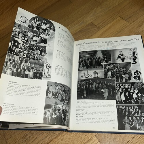 1943 CARL SCHURZ HIGH SCHOOL, CHICAGO YEARBOOK - Schurzone - Picture 8 of 22
