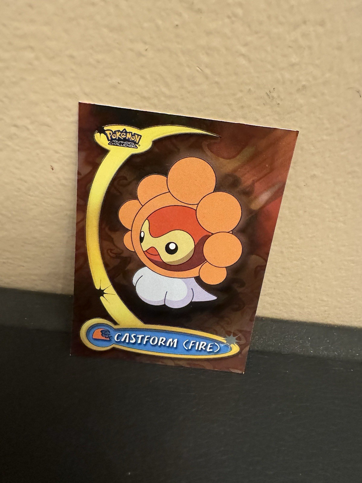 Castform ( Fire ) #13 Pokemon 2004 Topps Advanced Challenge ( Holo ) Foil