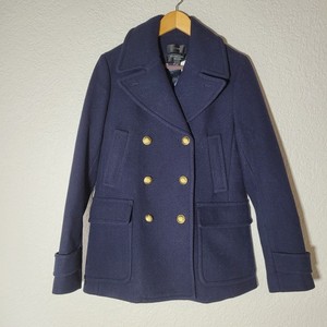 か8★ J.CREW NELLO GORI セミロングコート 比翼ジップ か8☆ J.CREW NELLO GORI セミロングコート 比翼ジップ レディース