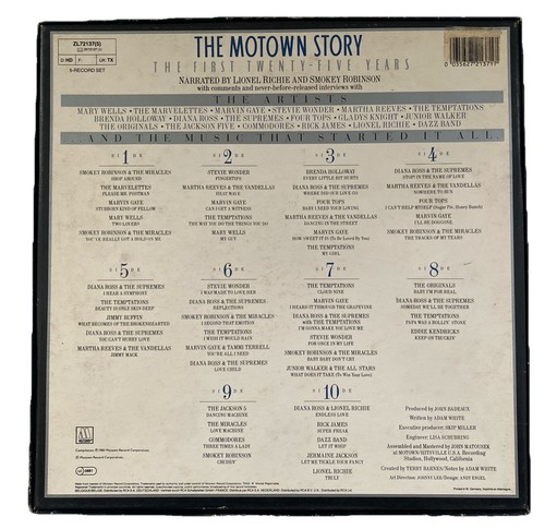 The Motown Story The First 25 Years 5 Record Box Set Reissue ZL721375 Motown Ex - Picture 24 of 24