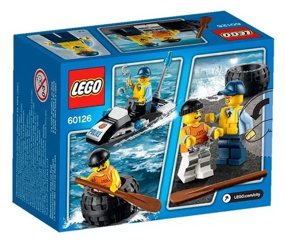 LEGO 60126 -CITY - L'EVASION DU BANDIT EN PNEU - Photo 2/2