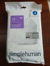 Simplehuman Custom Fit Liners 30-45 Liter 20 ...