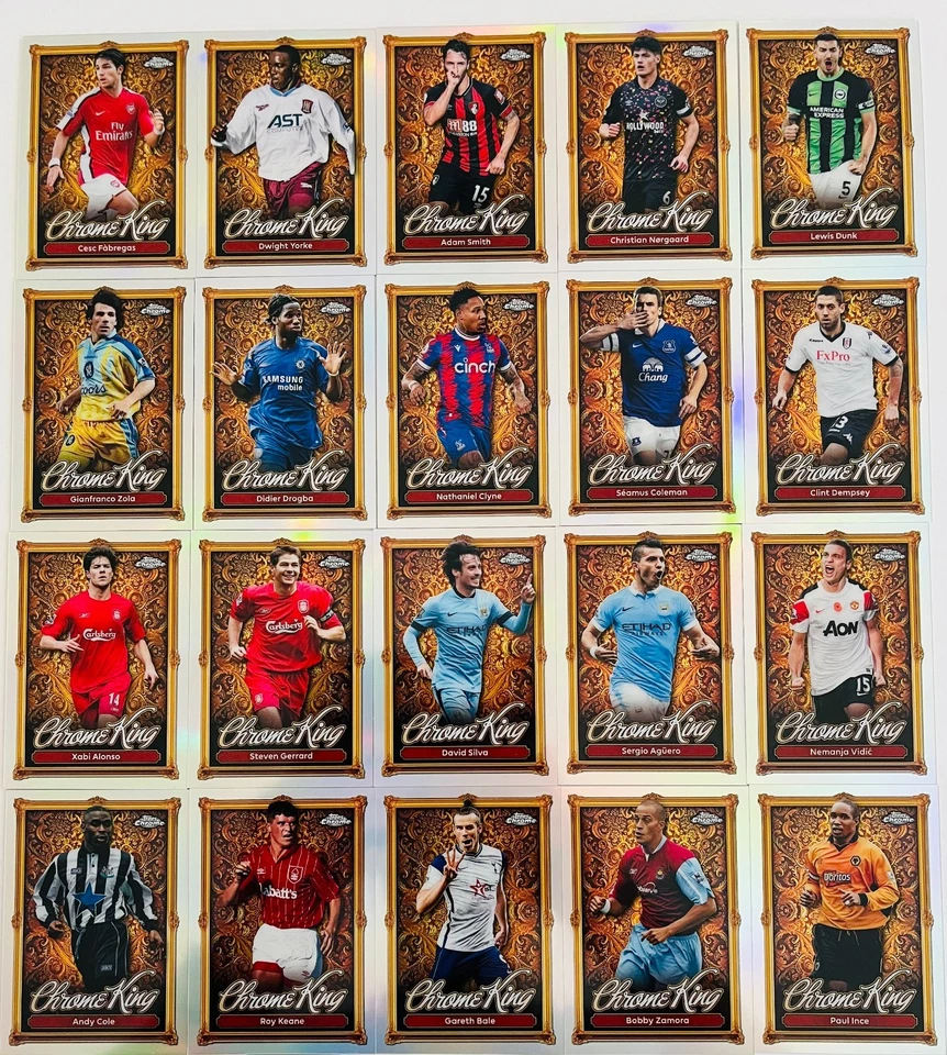 TOPPS Premier League 2026 Chrome King - Choose Your Own Chrome Kings & Gold Lion - Image 2 of 3