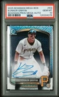 2025 Bowman Konnor Griffin Mega Box Mojo Chrome Auto PSA 10 BMA-KG Pirates