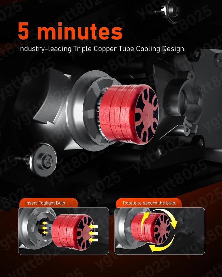 Faros LED redondos de 7 pulgadas alto/bajo para Mercedes Benz 240D 300D 220D 300TD 280 Foto 4 de 4