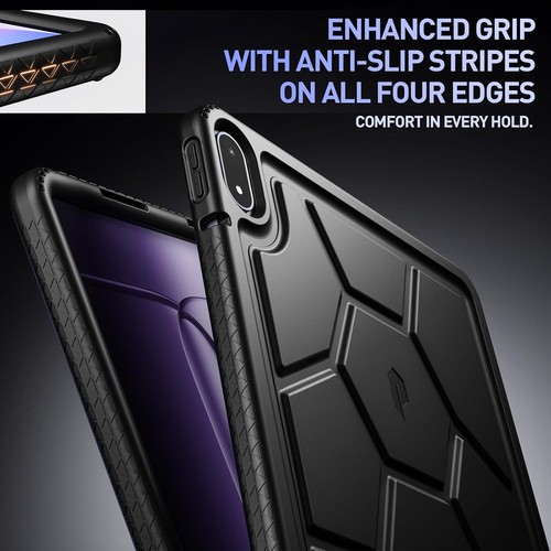Poetic For OnePlus Pad 3 Case 13.2 inch (2025) Kids Friendly Silicone Black - 第 5/7 張圖片