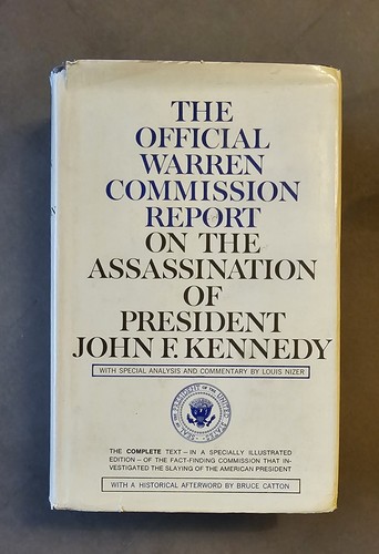 The Official Warren Commission Report On Assassination Of President Kennedy 1964 - Picture 1 of 14