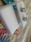 925 Sterling Silver Round Moissanite Stud Earrings 1.60 CTW  — photo 3