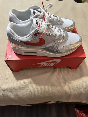 Size 10 - Nike Air Max 1 Premium SE Hot Sauce Worn 1 Time Box Has No Lid