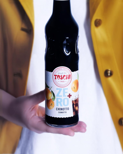 Zero+ Sciroppo Senza Zuccheri Al Gusto Di Chinotto in Bottiglia Di Vetro Da 560 - Foto 3 di 12