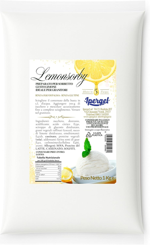 SRL - Lemonsorby - Preparato per Sorbetto Al Limone | per Granitori | Senza Glut - Foto 5 di 12