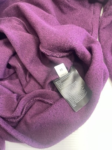 Uniqlo Women’s Knit Pullover Sweater Top Long Sleeve Purple Size Medium Stretch - Imagen 9 de 19