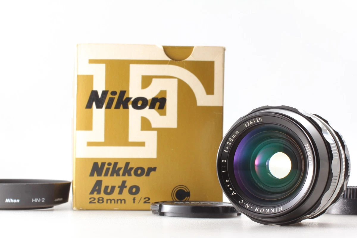 Nikon f/2 Camera Lenses 28mm Focal for sale - eBay