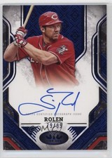 2025 Topps Tier One Prime Performers Blue Foil /99 Scott Rolen Auto HOF 09dw