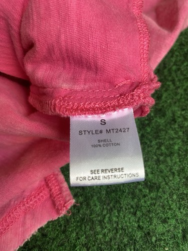 Oli & Hali Oversize-Top gesmoktes Henley-Ausschnitt vorne pink - Small - Bild 11 von 18