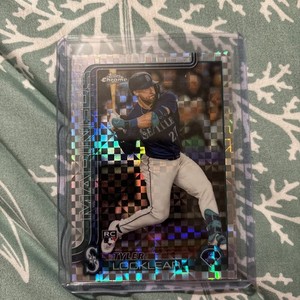 2025 Topps Chrome - Tyler Locklear #41 X-Fractor (RC)