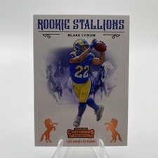 2024 Panini Contenders - Rookie Stallions Blake Corum #21 Bronze (RC)