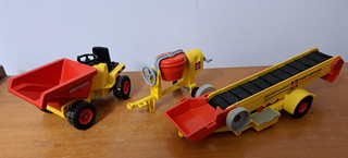 Playmobil Baustelle Fahrzeuge Construction International Förderband Betonmische