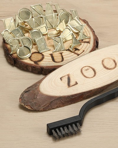 Wood Burning Alphabet Letter Kit, Branding Irons Personalized for Wood Leathe... - Picture 6 of 7