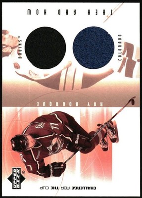 2001-02 Upper Deck Challenge for the Cup Jerseys Ray Bourque TN-RB Patch