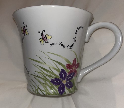 Taza de café coleccionable Mary Kay Bumblebee Believe taza de té inspiradora - Imagen 2 de 6