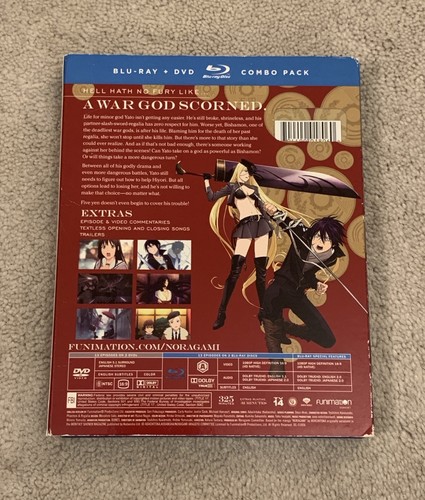 Noragami Season 2 Blu-Ray w/ Slipcover (2015, Studio Bones) *Tested, Working* - Picture 4 of 12