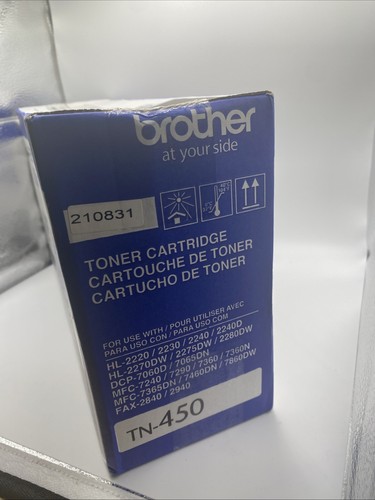 Brother TN-450 High Yield Tonerkassette Schwarz Toner Original VERSIEGELT - Bild 5 von 6