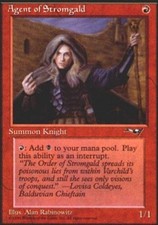 Agent of Stromgald (Staff) - Alliances # MTG Magic The Gathering
