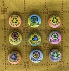 Lot Of 9 ♻️ Handmade 1 Inch Recycle Pin Buttons Stamped Colored Pencil Pinbacks — photo 5