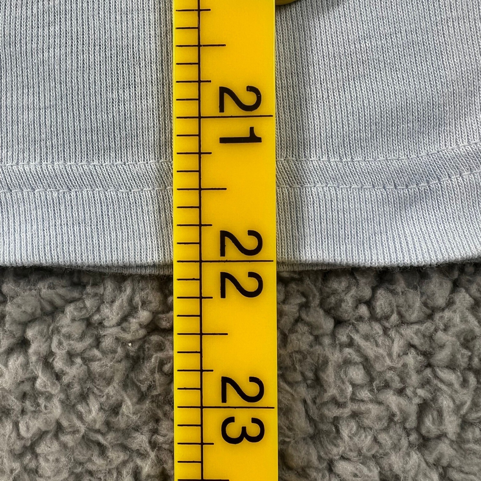 Lacoste Women's Long Sleeve V-Neck T-Shirt Light Blue US Size M (EU/8) VTG NWT thumbnail 8