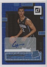 2022-23 Donruss Rated Rookie Choice Blue Signatures 5/49 Caleb Houstan Auto 1g3