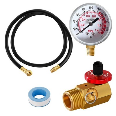Air Tank Repair Kit, SUNROAD this kit Including Safety Valve, 0-200 PSI Press...