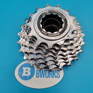 Vintage Shimano Hyperglide 7 Speed Cassette 13-23 Tooth Sram Compatible   g7