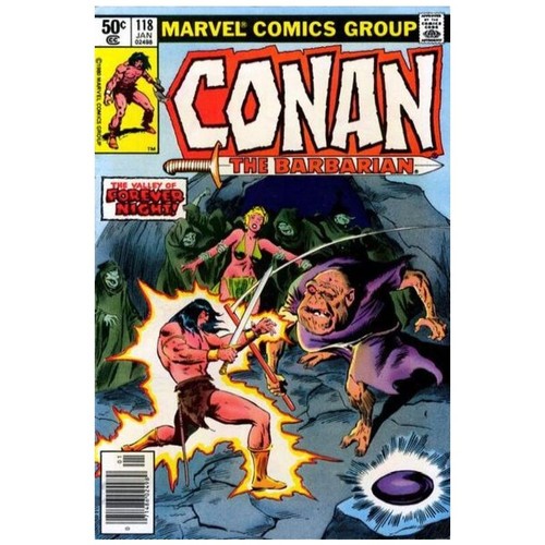 Conan der Barbar #118 Kiosk - 1970 Serie Marvel Comics Sehr guter Zustand + [j