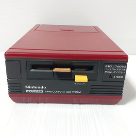 Nintendo Famicom Disk System HVC-022 New belt works fine w/AC adapter Japan